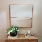 Whispering Sands at First Light Canvas Print – beige and white desert canvas wall art print by Aspire Prints