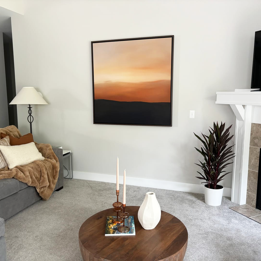 Whispers of the Dunes – earthy brown desert canvas wall art print by Aspire Prints