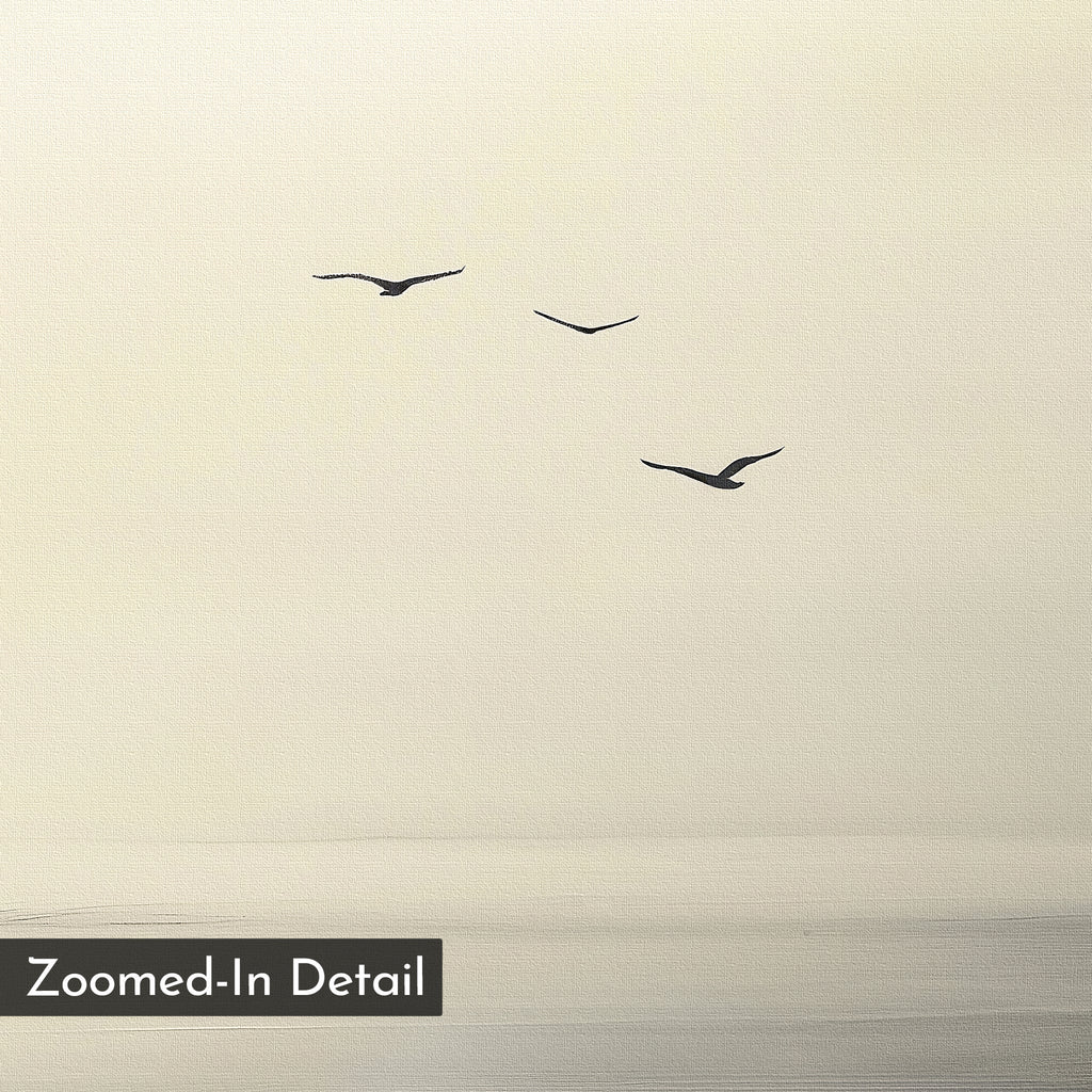 Above the Calm Canvas Art