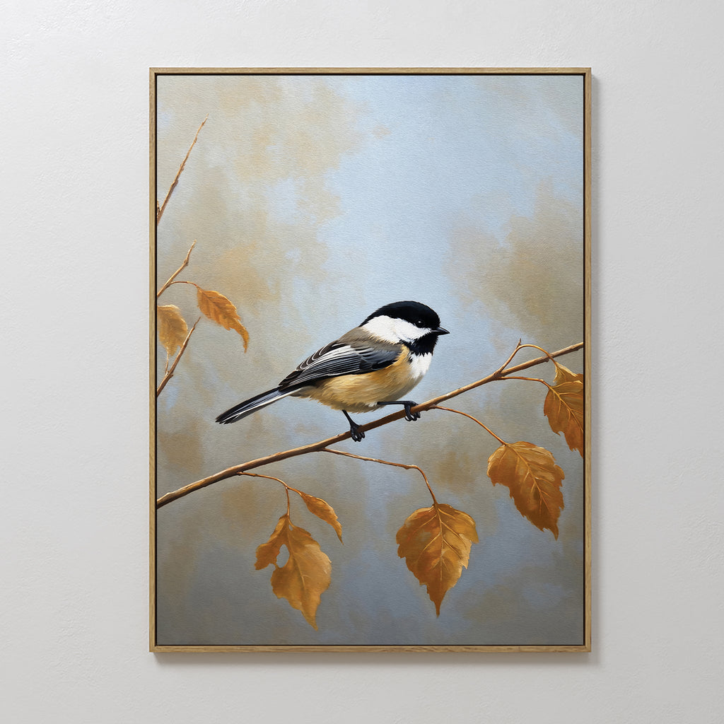 Whispers of Amber – neutral-toned vintage canvas wall art print by Aspire Prints