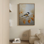 Whispers of Amber – neutral-toned vintage canvas wall art print by Aspire Prints