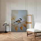 Whispers of Amber – neutral-toned vintage canvas wall art print by Aspire Prints