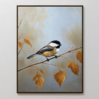 Whispers of Amber – neutral-toned vintage canvas wall art print by Aspire Prints