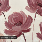 Whispers of a Fading Bloom – blush pink botanical canvas wall art print by Aspire Prints
