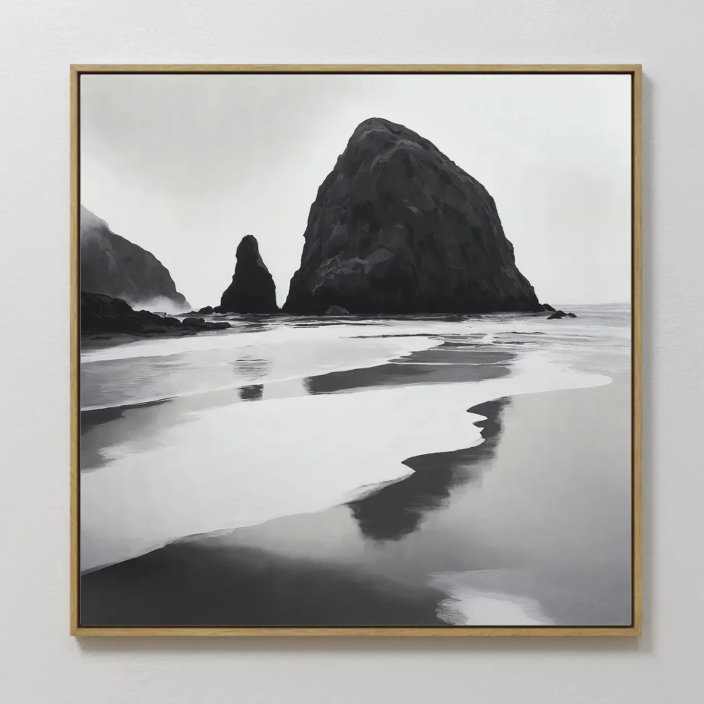 Basalt Beach Canvas Art