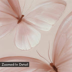 Whispers in Blush – neutral-toned wildlife canvas wall art print by Aspire Prints