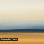 Caramel Horizon Whisper – multicolour desert canvas wall art print by Aspire Prints