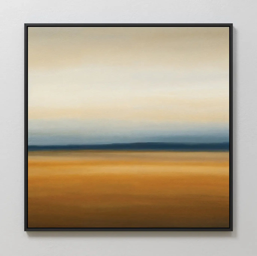 Whispers of the Golden Steppe Canvas Print – multicolour desert canvas wall art print by Aspire Prints