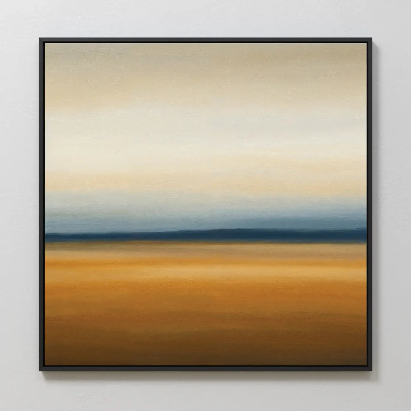 Whispers of the Golden Steppe Canvas Print – multicolour desert canvas wall art print by Aspire Prints