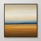 Whispers of the Golden Steppe Canvas Print – multicolour desert canvas wall art print by Aspire Prints