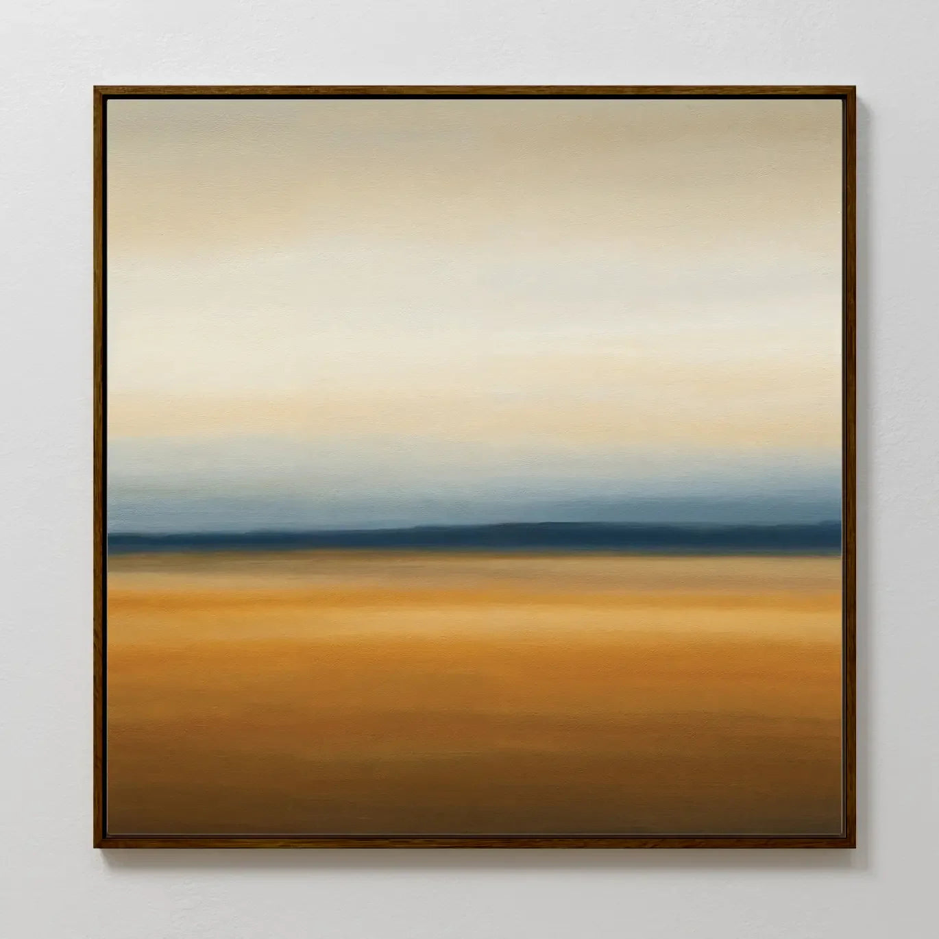 Whispers of the Golden Steppe Canvas Print – multicolour desert canvas wall art print by Aspire Prints