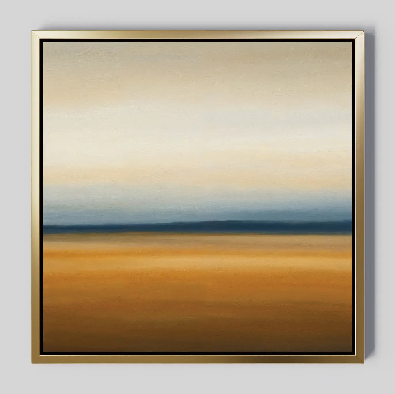 Whispers of the Golden Steppe Canvas Print – multicolour desert canvas wall art print by Aspire Prints