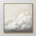 Whispers in the Sky Canvas Print – neutral-toned cloud canvas wall art print by Aspire Prints