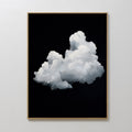 Whisper in the Void – black cloud canvas wall art print by Aspire Prints