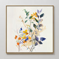 Whispers of the Wildwood Canvas Print – multicolour botanical canvas wall art print by Aspire Prints