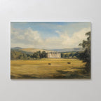 Whispers of the Golden Meadow Canvas Print – green vintage canvas wall art print by Aspire Prints