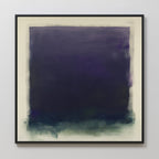 Midnight Veil – multicolour abstract canvas wall art print by Aspire Prints