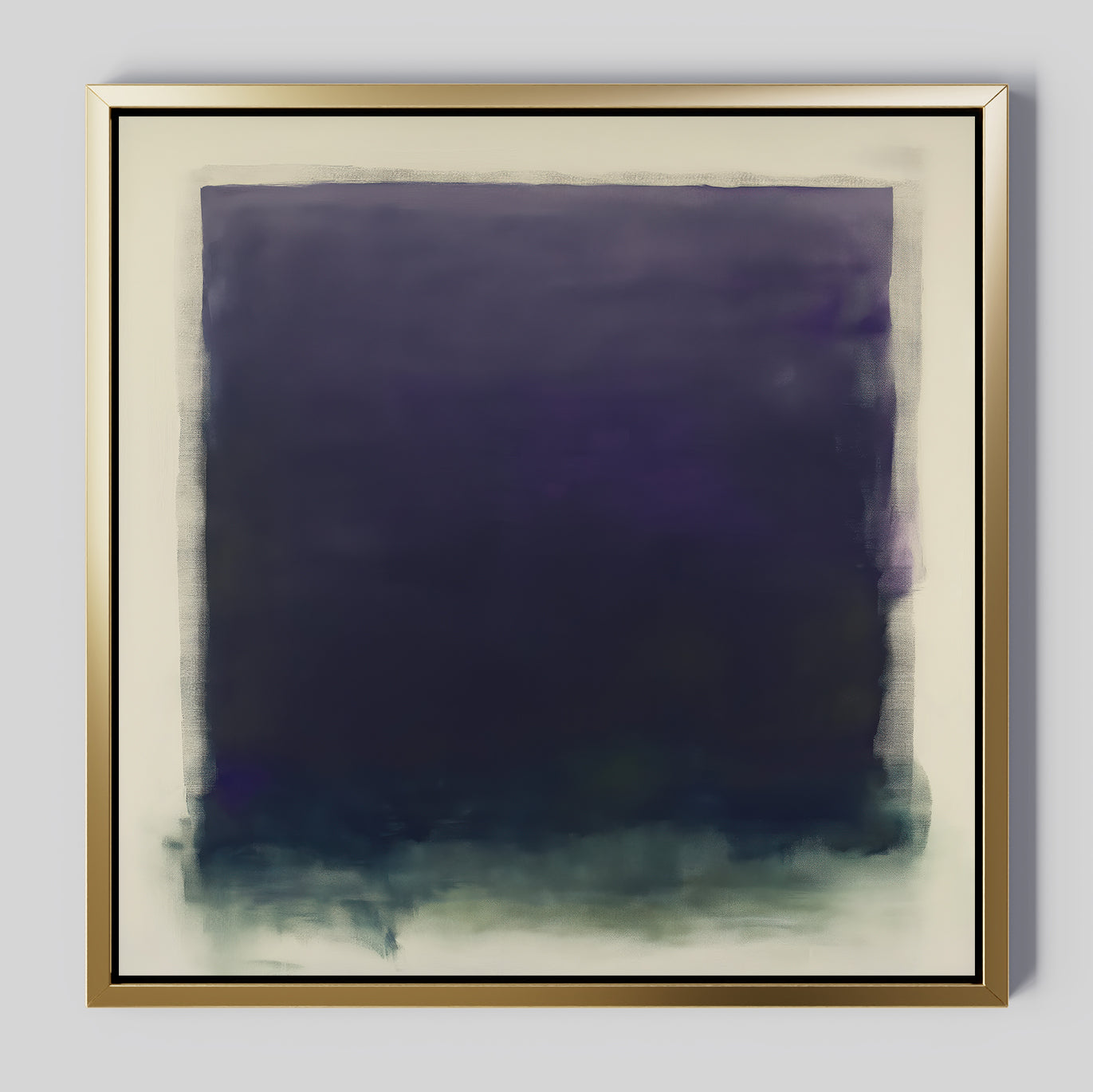 Midnight Veil – multicolour abstract canvas wall art print by Aspire Prints