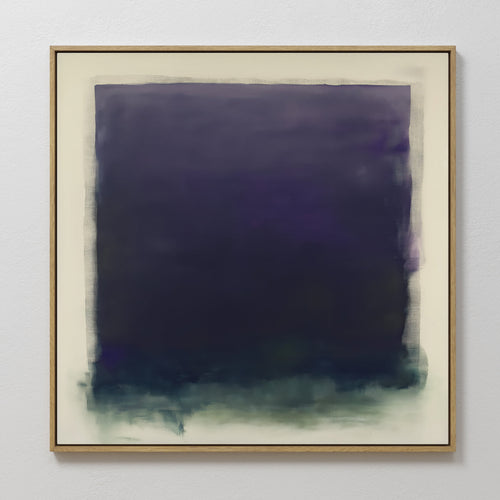 Midnight Veil – multicolour abstract canvas wall art print by Aspire Prints