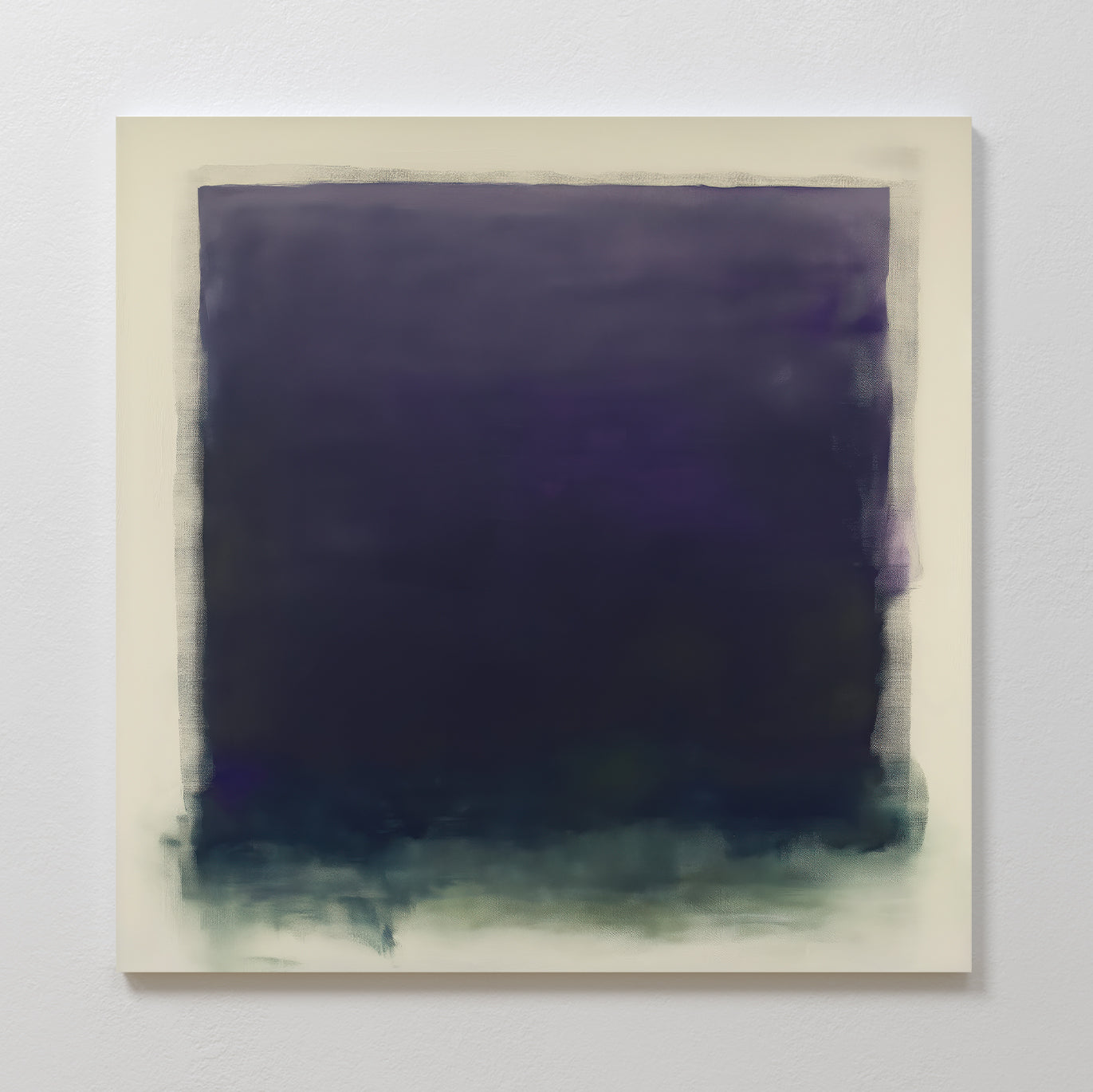 Midnight Veil – multicolour abstract canvas wall art print by Aspire Prints