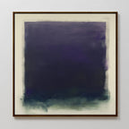Midnight Veil – multicolour abstract canvas wall art print by Aspire Prints