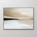 Whispers of the Dunes – beige and white landscape canvas wall art print by Aspire Prints