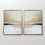 Whispers of the Dunes – Set of 2 Canvas Prints set of 2 – neutral-toned landscape canvas wall art by Aspire Prints