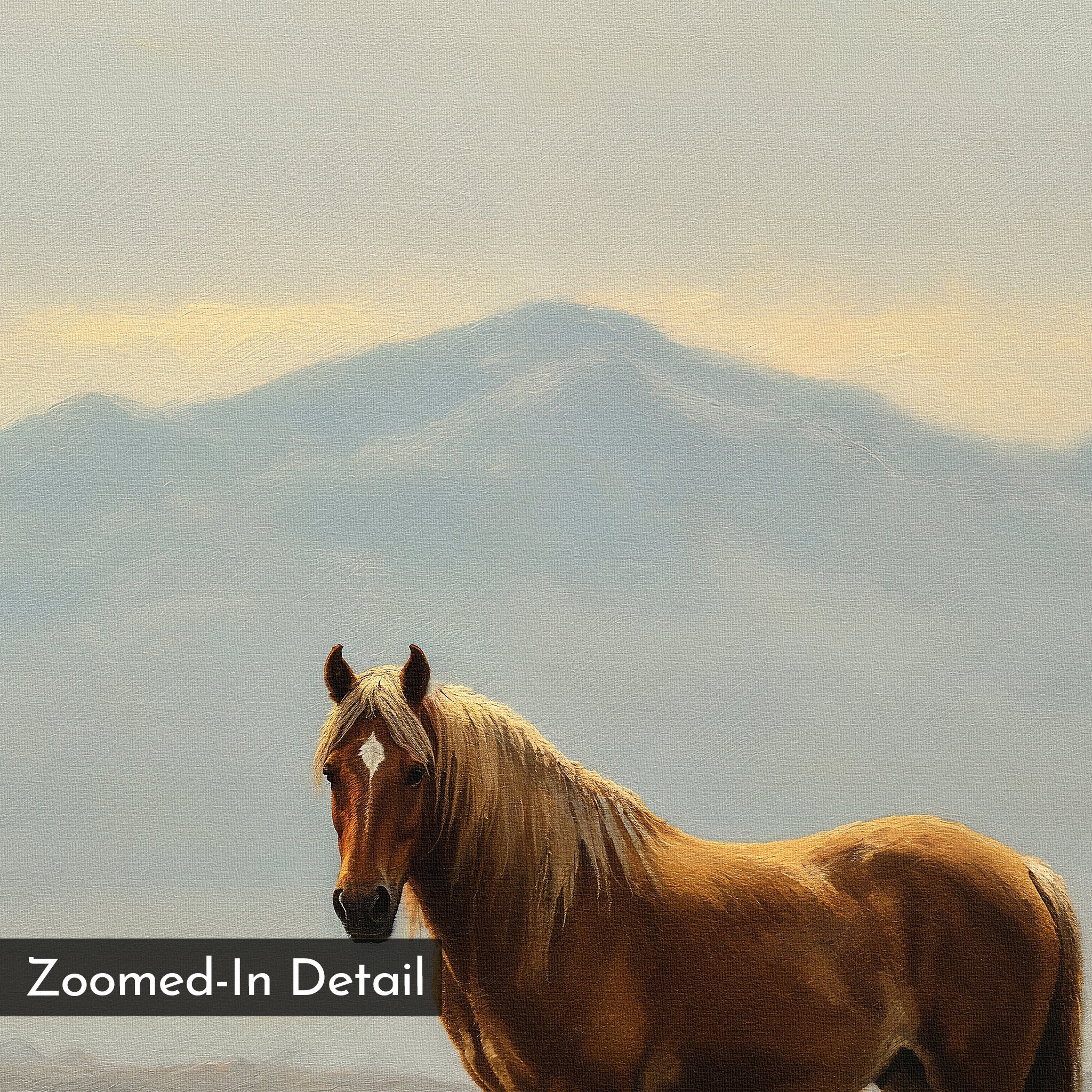 Sentinel of the Quiet Sands – neutral-toned vintage canvas wall art print by Aspire Prints