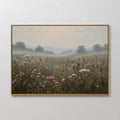Whispers of the Far Meadow – neutral-toned vintage canvas wall art print by Aspire Prints