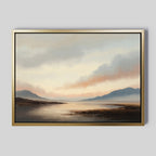 Whispers of the Far Range – multicolour vintage canvas wall art print by Aspire Prints