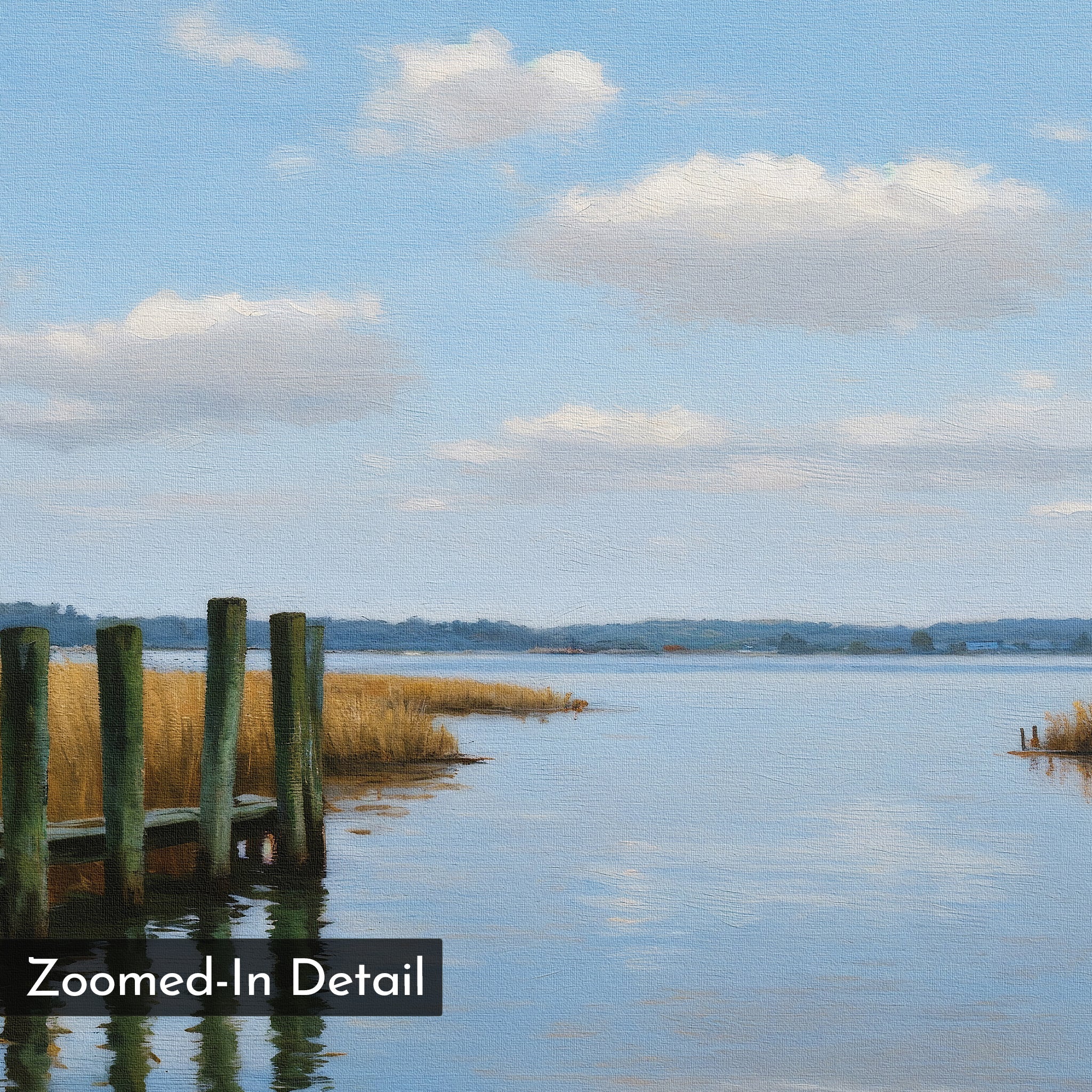 Where Sky Meets Stillness – neutral-toned vintage canvas wall art print by Aspire Prints