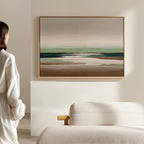 Whispers of the Quiet Earth – neutral-toned landscape canvas wall art print by Aspire Prints