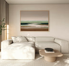 Whispers of the Quiet Earth – neutral-toned landscape canvas wall art print by Aspire Prints