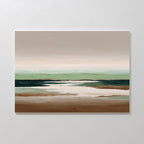 Whispers of the Quiet Earth – neutral-toned landscape canvas wall art print by Aspire Prints