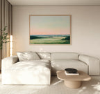 Whispers of Twilight Canvas Print – green landscape canvas wall art print by Aspire Prints