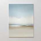 Whispering Horizons – neutral-toned cloud canvas wall art print by Aspire Prints