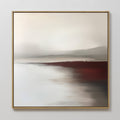 Whisper of the Last Light Canvas Print – beige and white landscape canvas wall art print by Aspire Prints