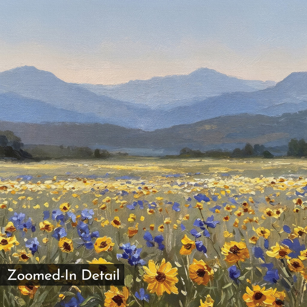 Fields of Quiet Wonder – neutral-toned vintage canvas wall art print by Aspire Prints