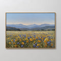 Fields of Quiet Wonder – neutral-toned vintage canvas wall art print by Aspire Prints