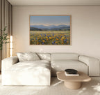 Fields of Quiet Wonder – neutral-toned vintage canvas wall art print by Aspire Prints