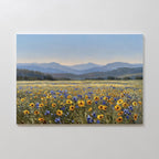 Fields of Quiet Wonder – neutral-toned vintage canvas wall art print by Aspire Prints