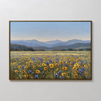 Fields of Quiet Wonder – neutral-toned vintage canvas wall art print by Aspire Prints