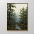 Where the Wild Wanders – neutral-toned vintage canvas wall art print by Aspire Prints