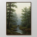 Where the Wild Wanders – neutral-toned vintage canvas wall art print by Aspire Prints