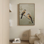 Whispers Among the Olive Boughs Canvas Print – neutral-toned vintage canvas wall art print by Aspire Prints