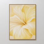 Sunlit Whisper – neutral-toned botanical canvas wall art print by Aspire Prints