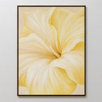Sunlit Whisper – neutral-toned botanical canvas wall art print by Aspire Prints