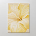 Sunlit Whisper – neutral-toned botanical canvas wall art print by Aspire Prints