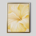 Sunlit Whisper – neutral-toned botanical canvas wall art print by Aspire Prints