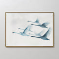 Whispers on the Wind – neutral-toned wildlife canvas wall art print by Aspire Prints